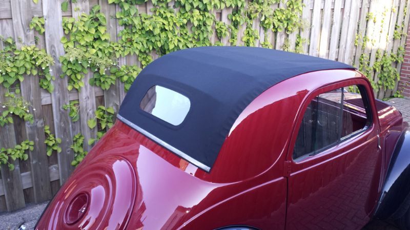 Originele cabrioletkap bij Autobeklederij Meijer